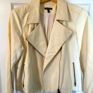 Eileen Fisher leather jacket
